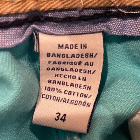 Men’s Izod All Over Lobster Print 100% Cotton Shorts Size 34 - Picture 7 of 7